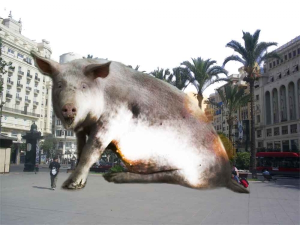 Creation of Pigzilla ...: Step 5